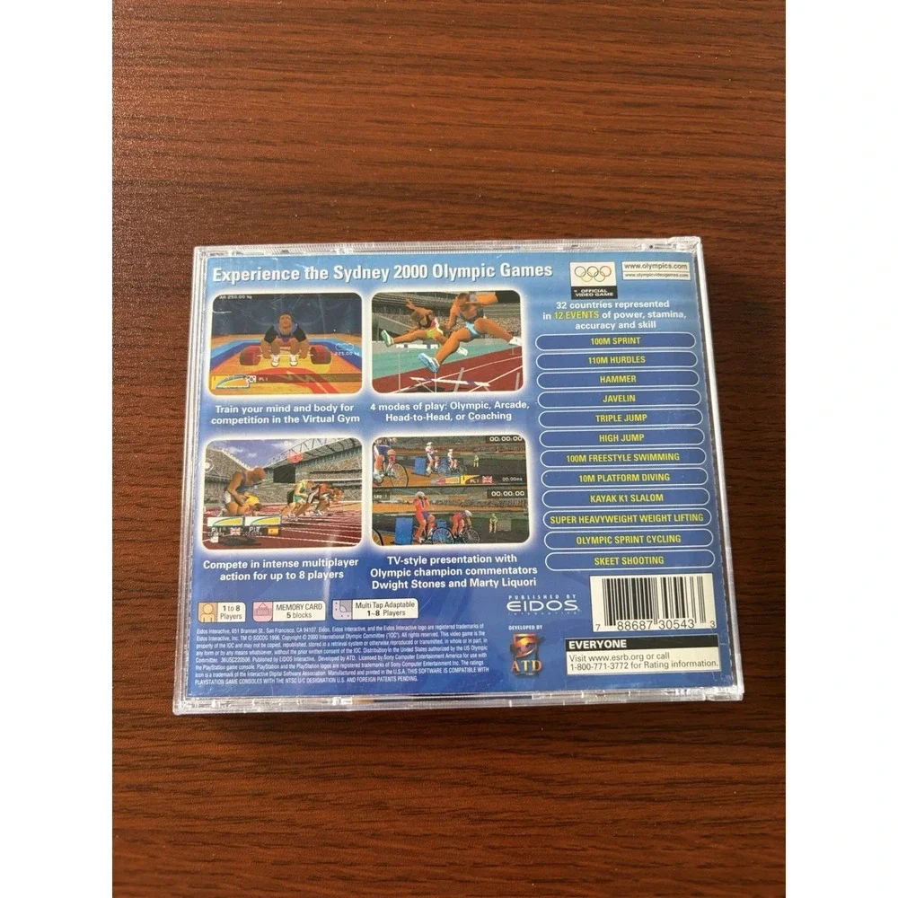 Sydney 2000 Sony Playstation PS1 CIB Complete Tested Video Game